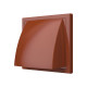 Выход стенной КФВ фланец D125 обр.клапан 150х150 ASA Terracotta ERA STREETLINE