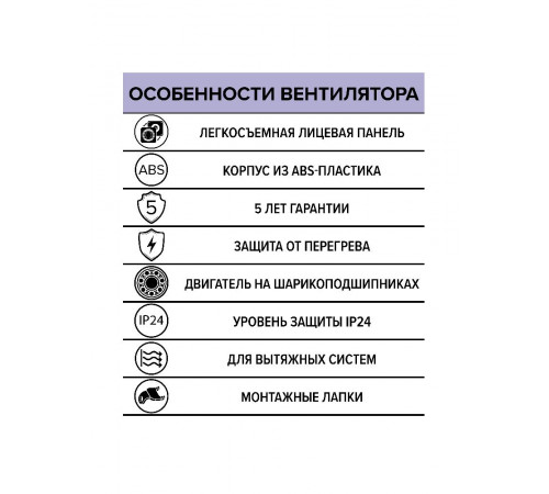 Вентилятор накладной WAVE D120 двигатель BB ERA