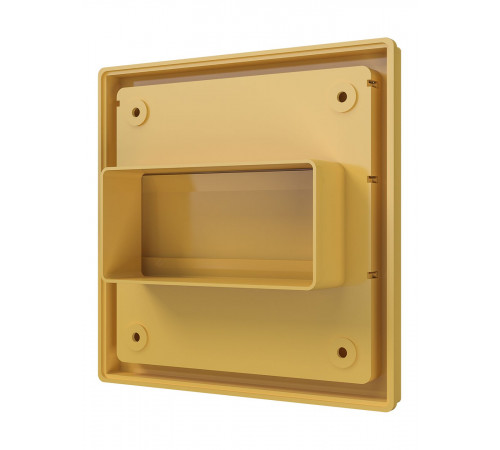 Выход стенной КФ фланец 55х110 жалюзи 150х150 ASA Beige ERA STREETLINE