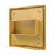 Выход стенной КФ фланец 55х110 жалюзи 150х150 ASA Beige ERA STREETLINE