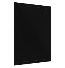 Люк ревизионный LN фланец 200х300 нажимной 223х323 пластик Black EVECS