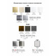 Панель декоративная AEON D100/125 179х179 стекло Lacobel purple DICITI