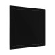 Люк ревизионный LN фланец 200x200 нажимной 224х224 пластик Black EVECS