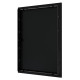 Люк ревизионный LN фланец 200х300 нажимной 223х323 пластик Black EVECS