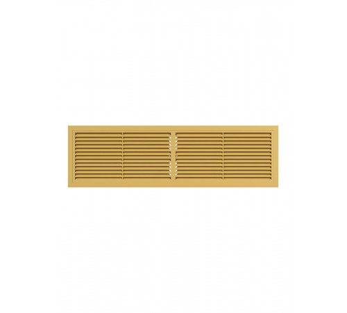 Решетка вентиляционная РП. фланец 432х117 переточная 455х133 пластик Beige ERA