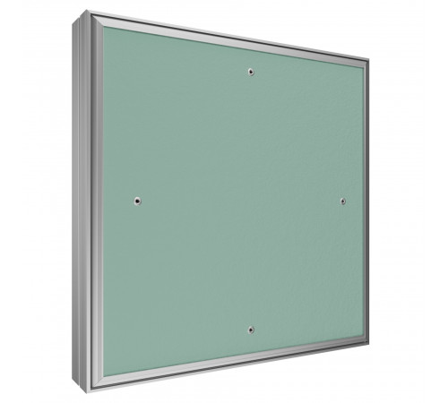 Люк ревизионный D Ceramo Base 600х600 скрыт.монтаж съемный алюминий EVECS
