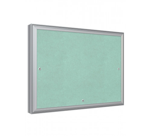 Люк ревизионный D Ceramo Base 400х300 скрыт.монтаж съемный алюминий EVECS