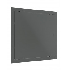 Люк ревизионный LN фланец 200x200 нажимной 224х224 пластик Gray EVECS