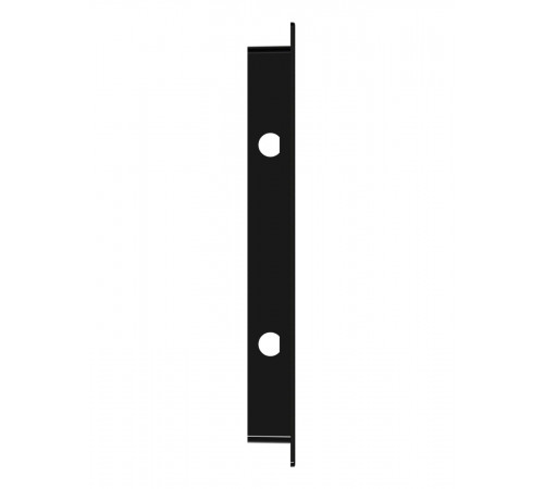 Люк ревизионный LN фланец 200x200 нажимной 224х224 пластик Black EVECS